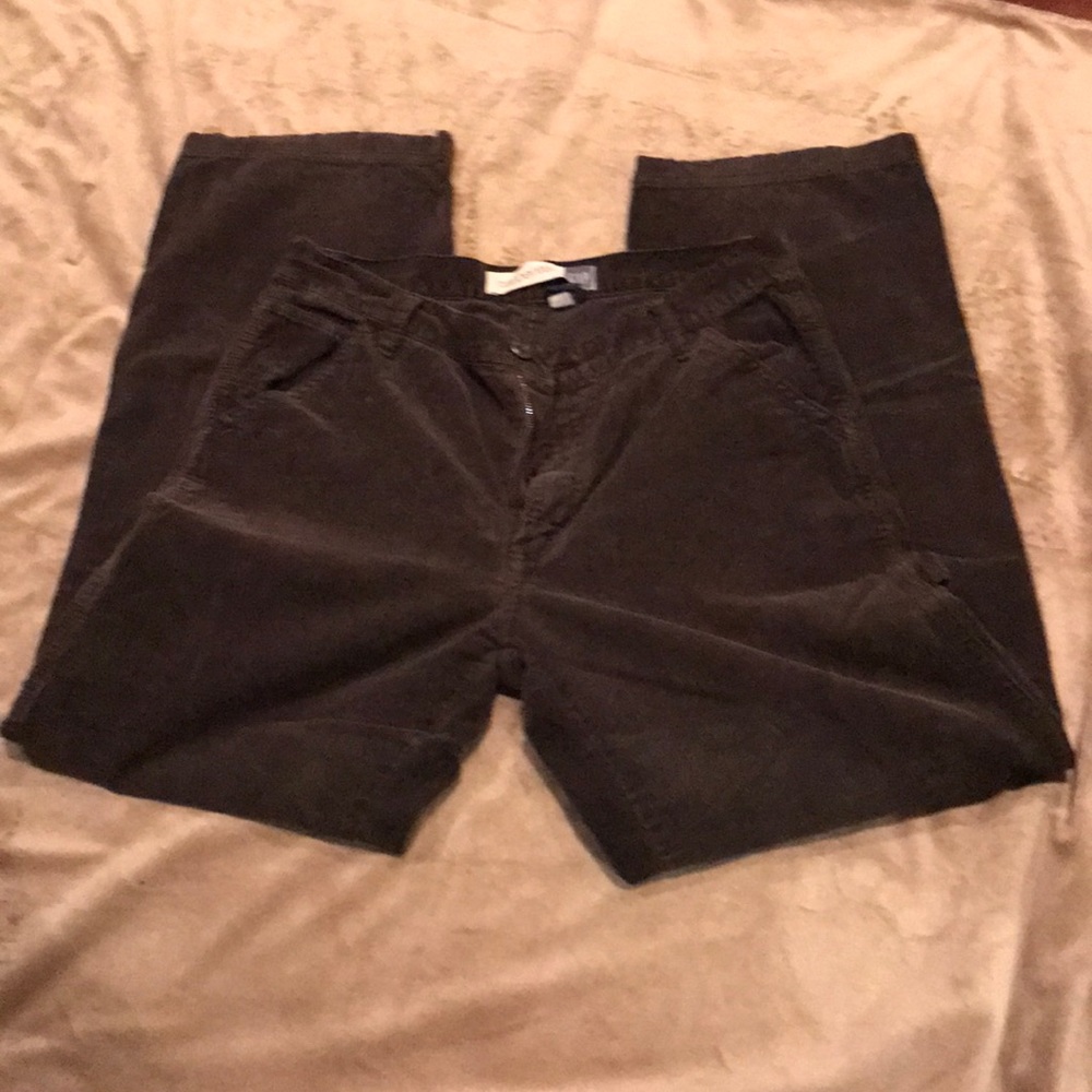 Gap brown carpenter corduroy pants size 10